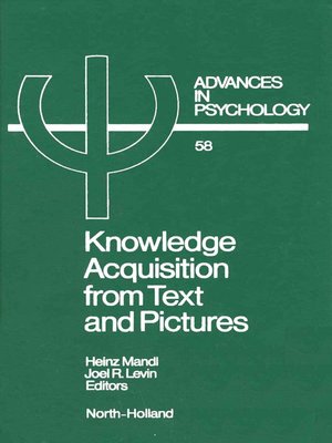 cover image of Knowledge Acquisition from Text and Pictures